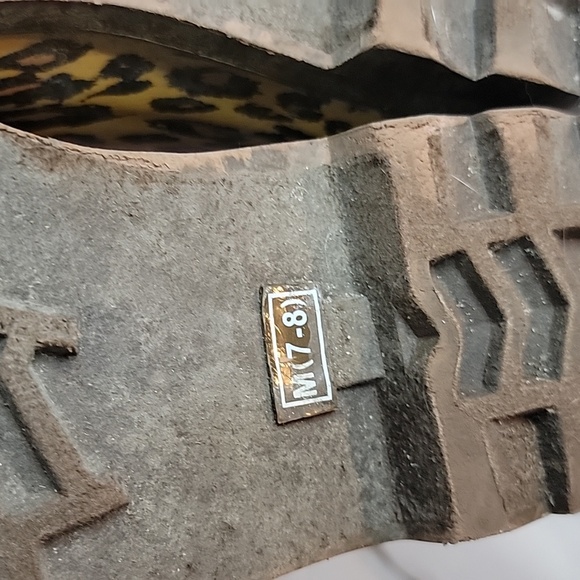 Cheetah rain boots - Picture 5 of 5